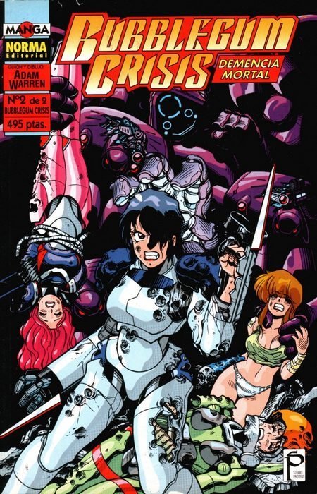 Coleccion Bubblegum Crisis. Demencia mortal